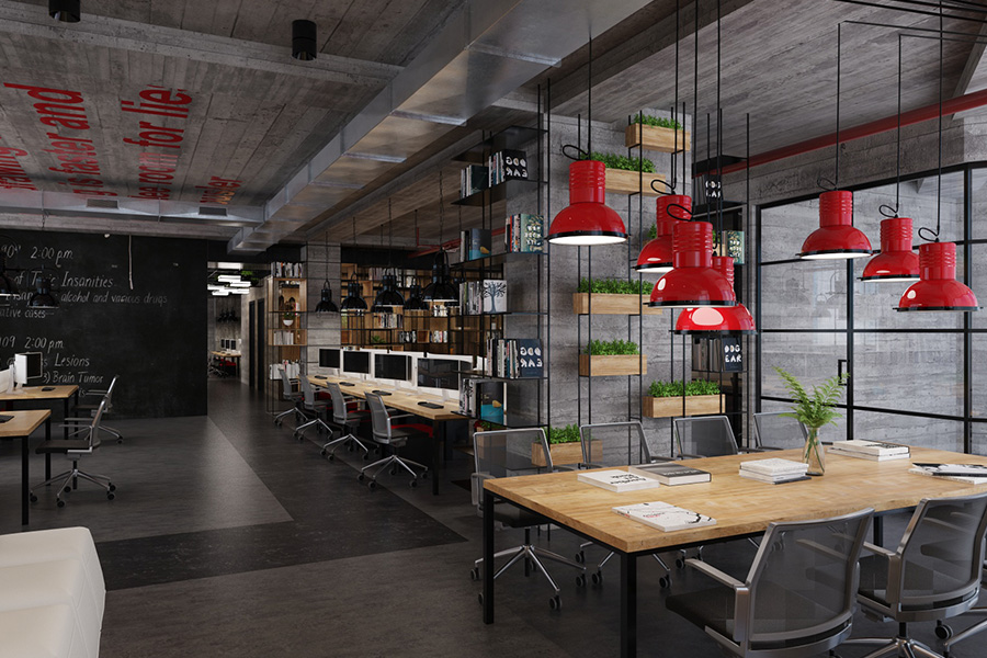 <span>Interior</span> Loft Sample Office