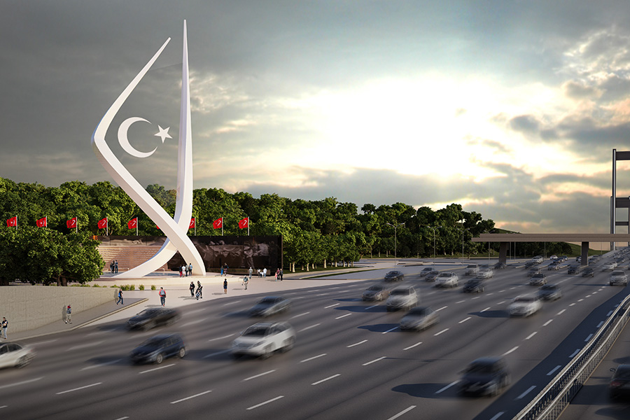 <span>Exterior</span> Turkey Monument 