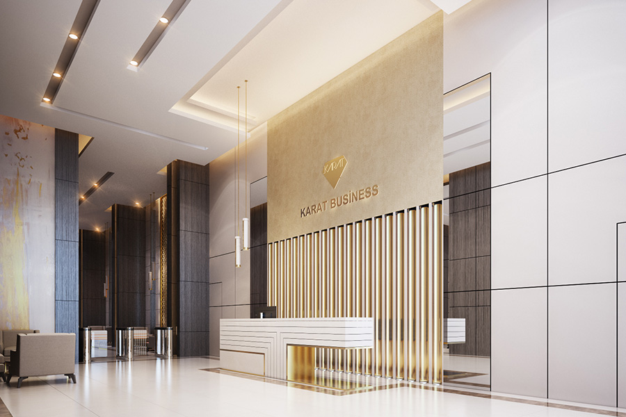 <span>Interior</span> Karat Headquarter Lobby